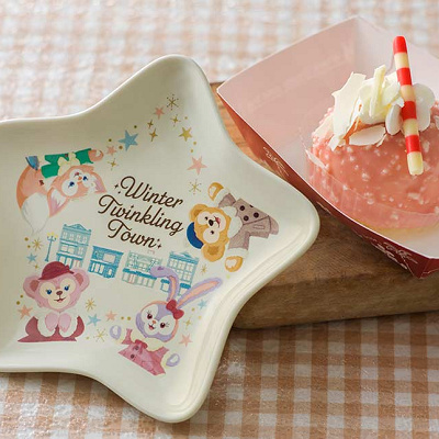 ホワイトチョコムースケーキ（ダッフィー＆フレンズのウィンター・トゥインクリング・タウン）