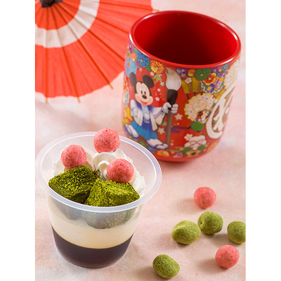 白ごまムース&黒みつゼリー(スーベニアカップ付き)