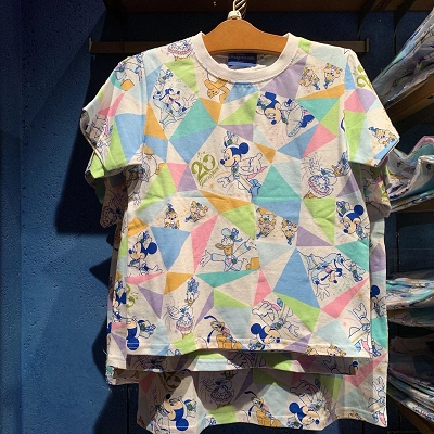 総柄キッズTシャツ