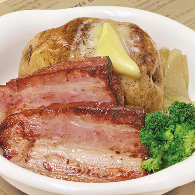 丸ごとじゃが＆ベーコン