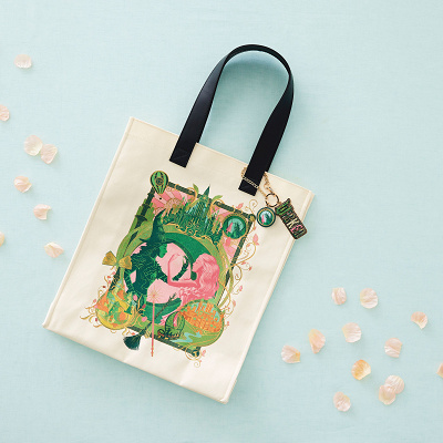 ウィキッドのトートバッグ（キーチェーンは別売り）