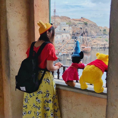 プーさんコーデ