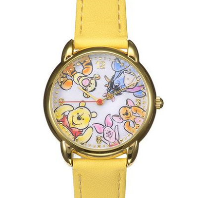 女子に大人気のプーさんの腕時計