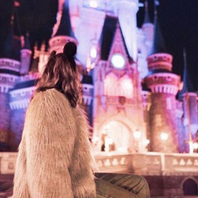 冬のディズニーコーデ