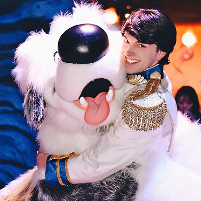 愛犬のマックスと