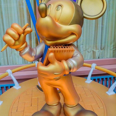 ワールドバザールのハピエストミッキースポット 