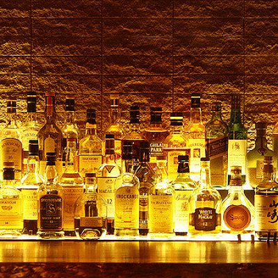 数多くのオシャレなアルコールも楽しめます