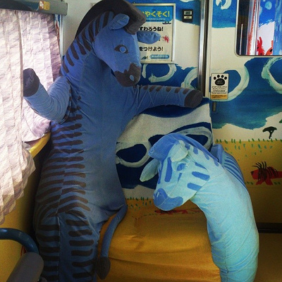 シマウマのハグハグチェア