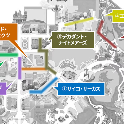 ゾンビ出現場所マップ（2025）