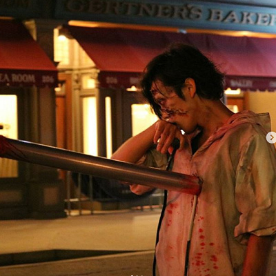 徘徊中のゾンビ