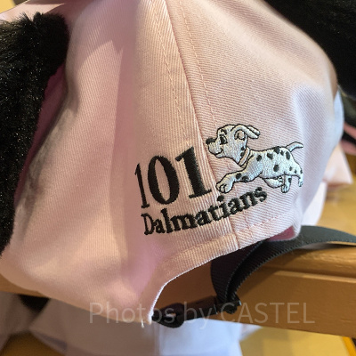 101匹わんちゃん耳付きキャップ（パステルピンク）