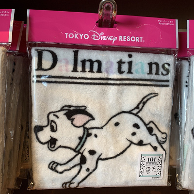 101匹わんちゃんウォッシュタオル