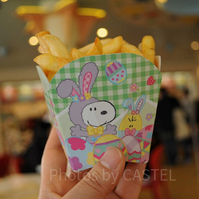 2019年イースターフード／USJ「スヌーピーのバックロットカフェ」