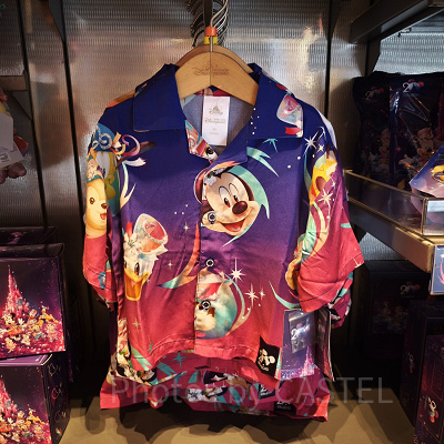香港ディズニー20周年「ミッキー&フレンズ・グランドセレブレーショングッズ」:アロハシャツ(子供用)