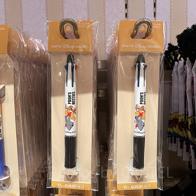 ボールペン４色&シャープペンシル<Dr.Grip>（くまのプーさんべスティーズグッズ）