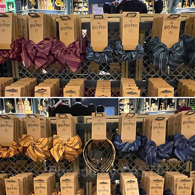 ホグワーツ4寮のヘアアクセサリー