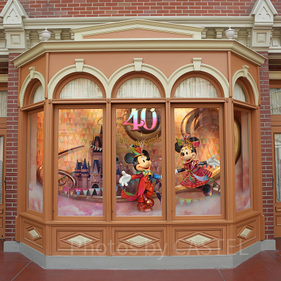 グランドエンポーリアムの40周年フォトスポット