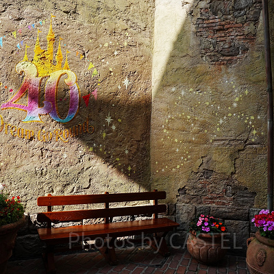 パペリーノ通りの40周年フォトスポット