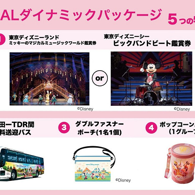 JALダイナミックパッケージ 5つの特典