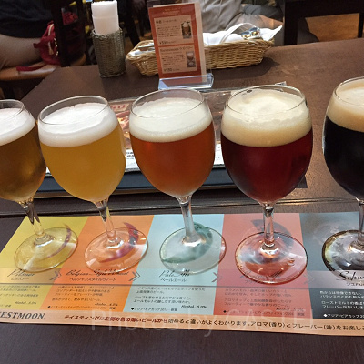 ロティズ・ハウスの5種の飲み比べセット