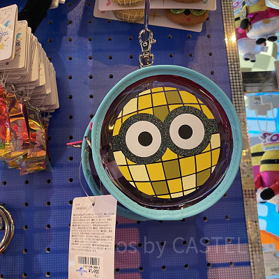 ミニオンの丸形ポーチ