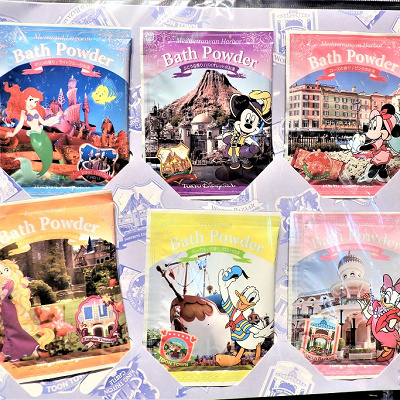 6種類のバスパウダー