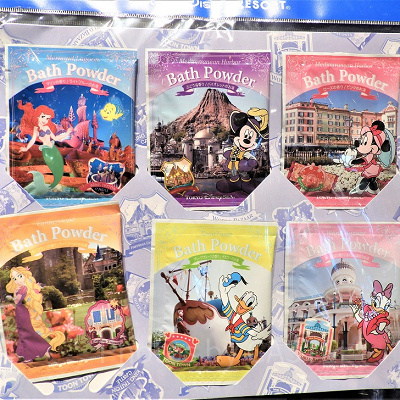 ６種類のバスパウダー