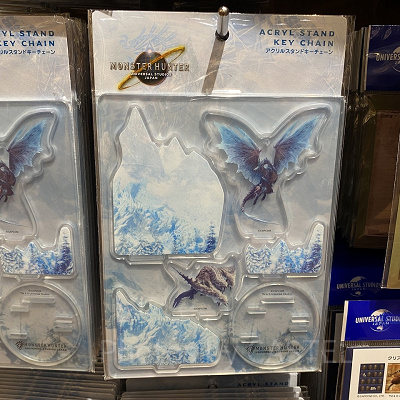アクリルスタンドキーチェーン／USJモンハングッズ2023