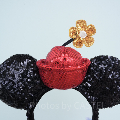 お花の位置は調整可能