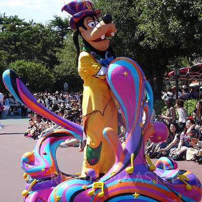 何しろショーの写真は撮影禁止なので、画像がありません…悪しからず。BBBにはグーフィーも出ますよ！