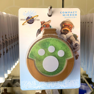 アイルー肉球コンパクトミラー