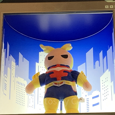 オールマイトぬいぐるみ（USJ×ヒロアカグッズ）