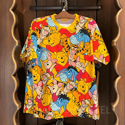 総柄Tシャツ ユニセックス