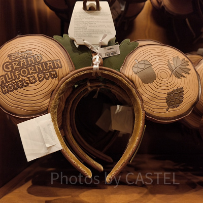 アナハイムディズニーカチューシャ：グランドカリフォルニアン・ホテル＆スパ（裏）