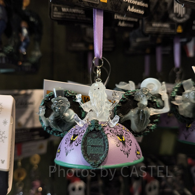 アナハイムディズニーオーナメント：ホーンテッドマンションイヤーハット型