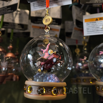 アナハイムディズニーオーナメント：ヨロコビとビンボンのスノードーム