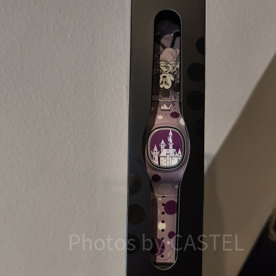 アナハイムディズニーのマジックバンド＋：ミニーマウス・ダークピンク