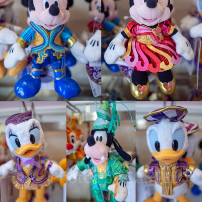 周年イベントのコスチュームのぬいぐるみバッジ