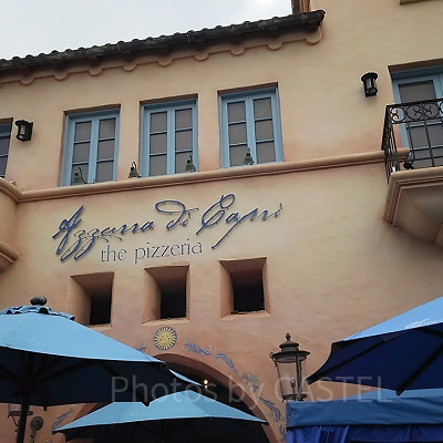 USJのレストラン「アズーラディカプリ」外観