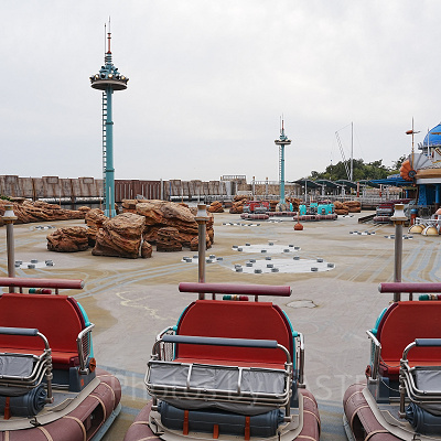 メンテナンスのため休止中のアクアトピア