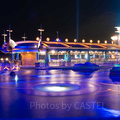 アクアトピア<br />（TDS・夜・固定撮影） 設定：22㎜ SS30 F13 ISO100