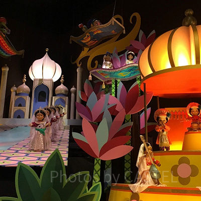 イッツ・ア・スモールワールドのアラビアンエリア