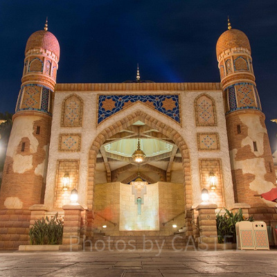 アラビアンコースト 入口<br />設定：16㎜ SS13.0 F10 ISO100