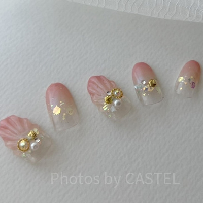 アリエルモチーフネイル