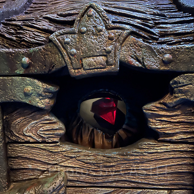 目印になるアリエルのグロットの宝箱