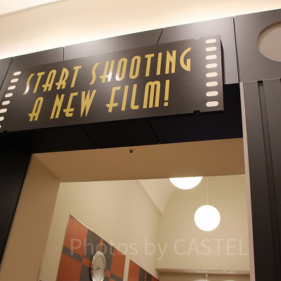 アールデコ調のエレベーターホール