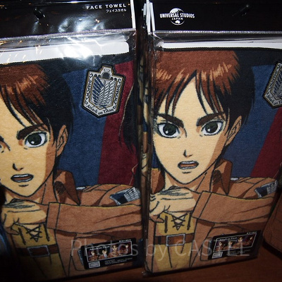 進撃の巨人フェイスタオル