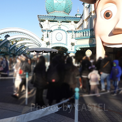 アトラクション（トイ・ストーリー・マニア！）の混雑状況／15:40