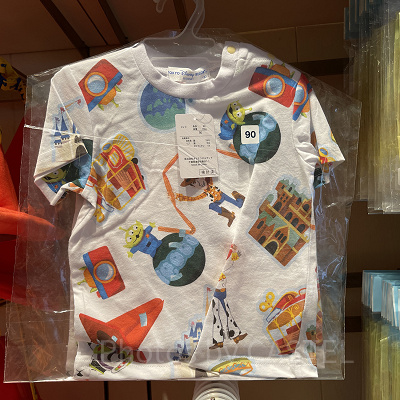 ベビーTシャツ(トイ・ストーリー×東京ディズニーリゾートグッズ)