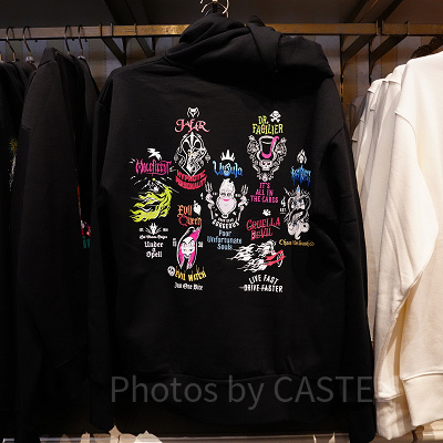 ヴィランズパーカー裏